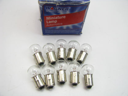 (10) Wagner 57 Miniature Light Bulb - Miniature Bayonet G-4 1/2