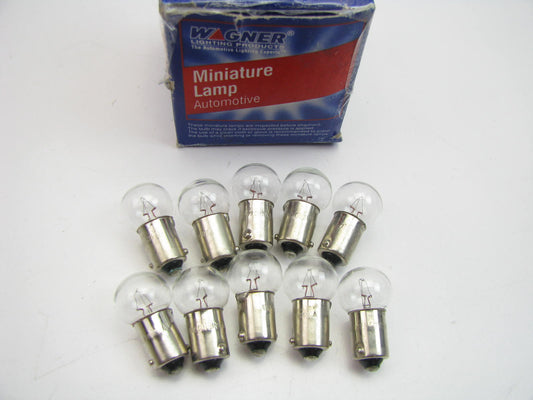 (10) Wagner 57 Miniature Light Bulb - Miniature Bayonet G-4 1/2