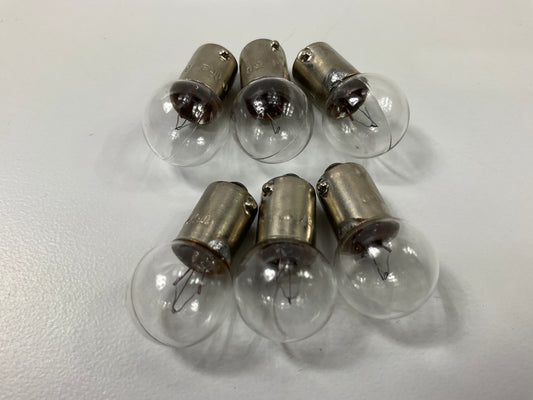 (6) Wagner 57 Miniature Light Bulbs 12V 2CP