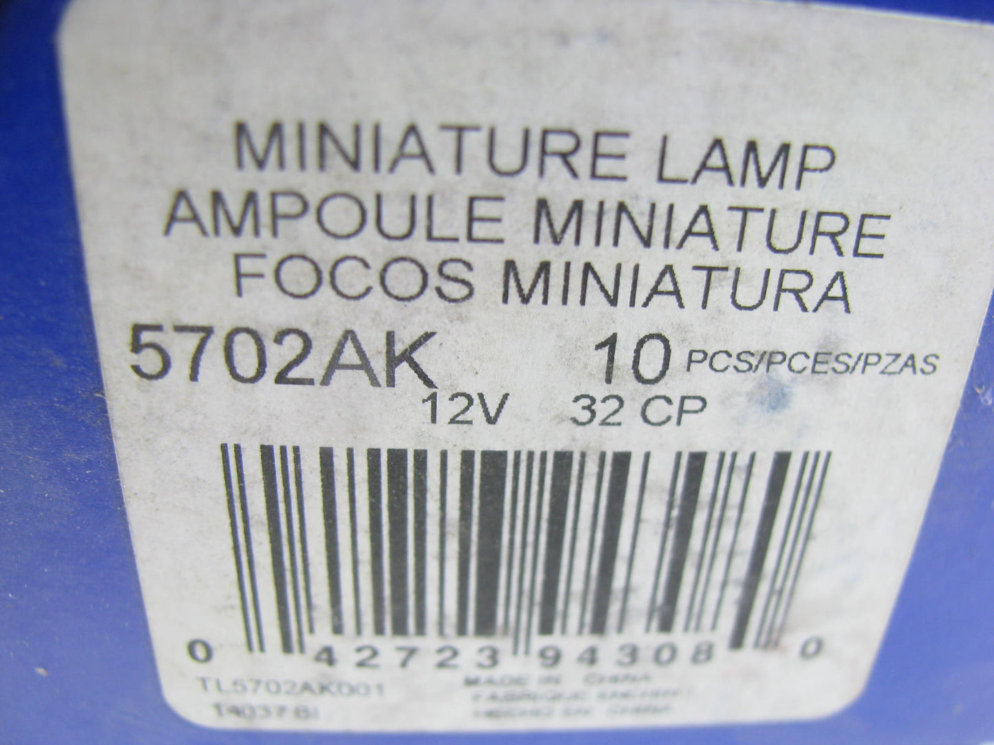 (10) Wagner 5702AK Amber Turn Signal Lamp Light Bulb GT8 12V