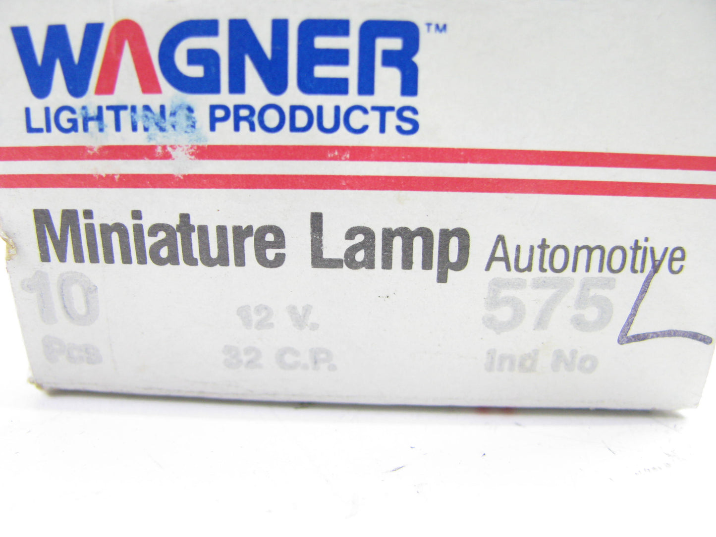 (10) Wagner 575 Map Light Dome Light Bulbs