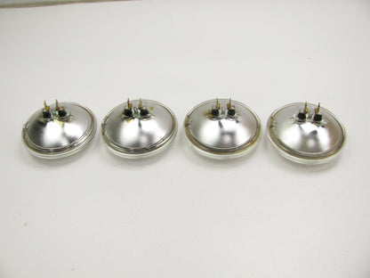 (4) Grimes # 654 Locomotive Head Light Lamp Bulbs 37.5V 35W 35 Watts PAR36