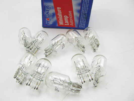 (10) Wagner 7440 Miniature Light Bulb - Single Contact Wedge T-6