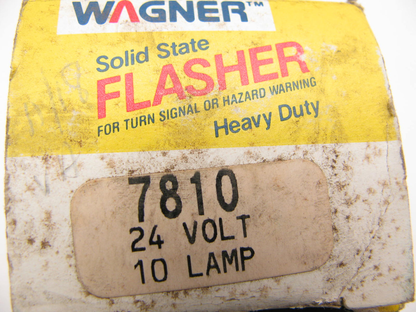 Wagner 7810 Heavy Duty HD Turn Signal Hazard Sold State Flasher 24 Volt 10 Lamp