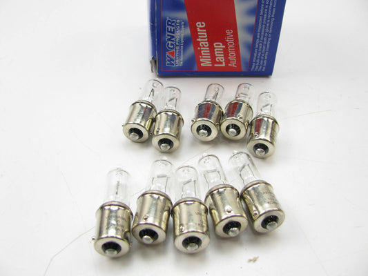 (10) Wagner 795 Industrial Halogen Flood Light Bulb 50W 12.8V H1156