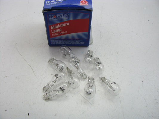 (10) Wagner 904 Minature Light Bulb - Wedge T5 5/8 13.5V 9.32 Watt