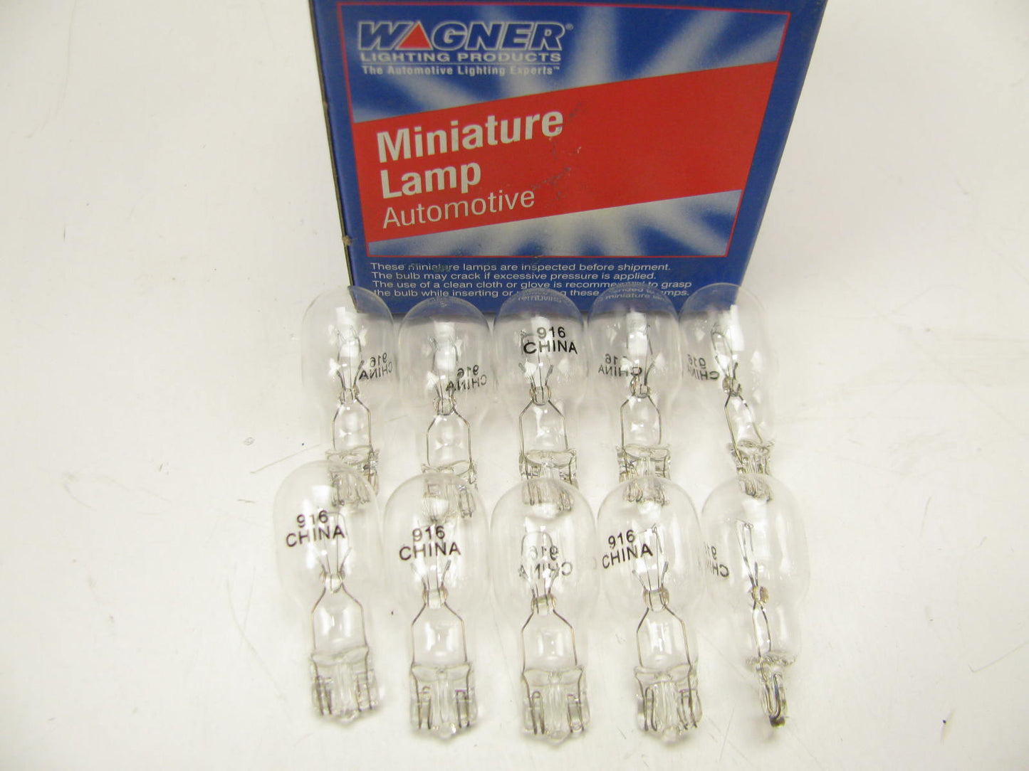 (10) Wagner 916 Minature Light Bulb