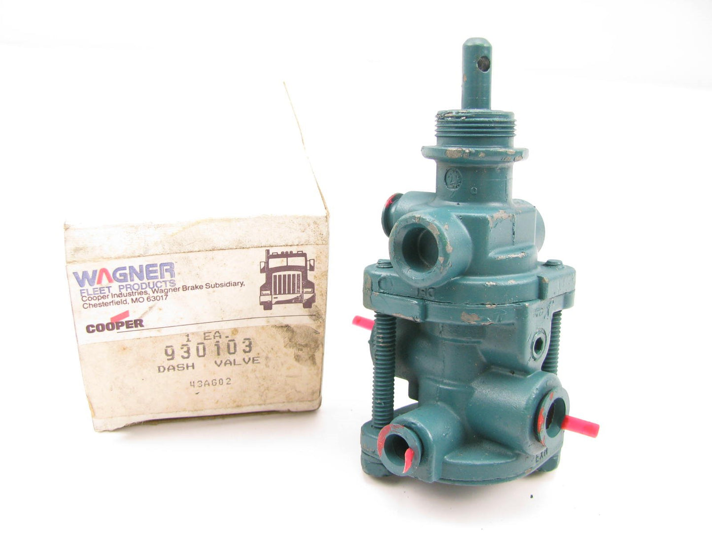 REMAN. Wagner 930103 Trailer Supply Hand Control Air Brake Valve - PP-7