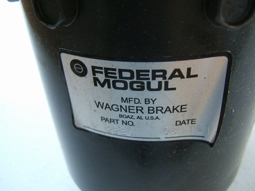 Wagner A2687 Air Power Booster Brake Master Chamber Cylinder - AF2687 / AF-2687