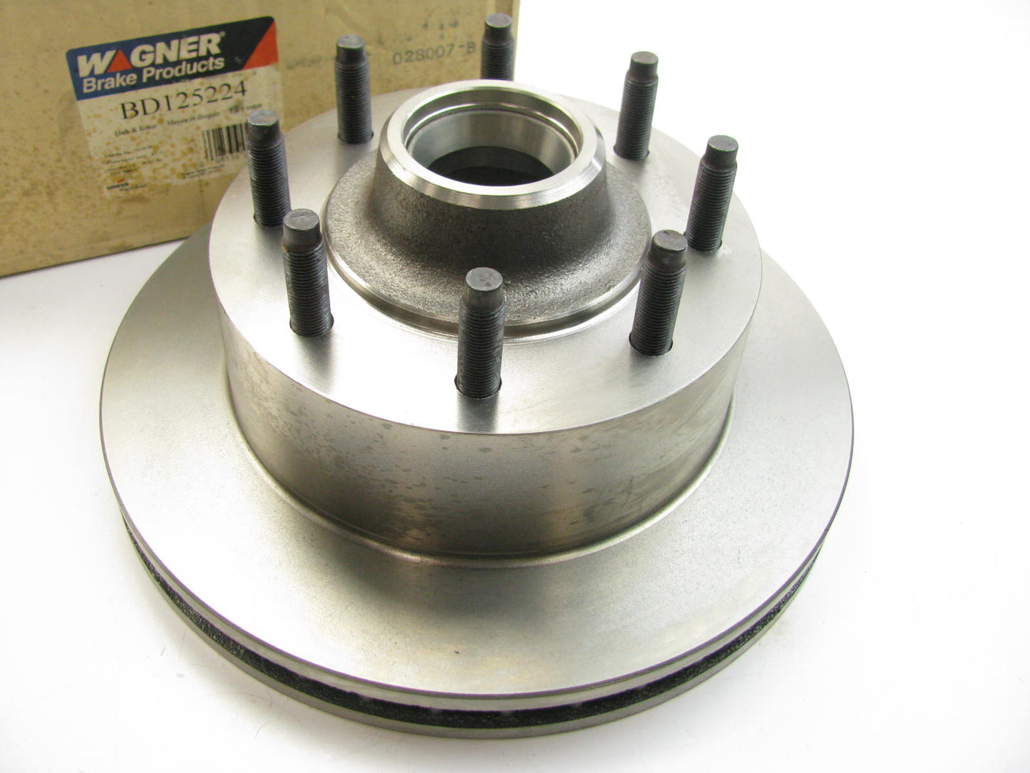 Wagner BD125224 Disc Brake Rotor And Hub Assembly - Front