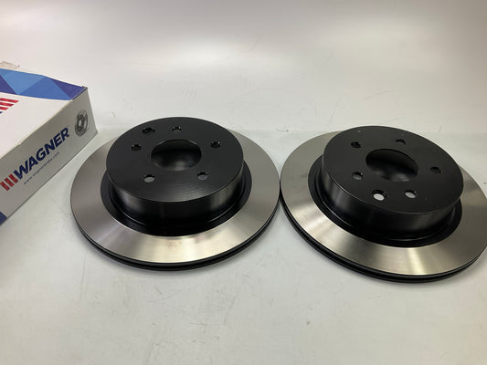 (2) Wagner BD126093E Rear Disc Brake Rotors