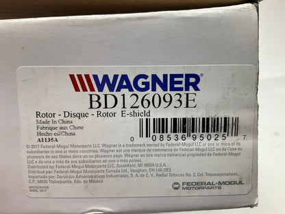 Wagner BD126093E Front Disc Brake Rotor