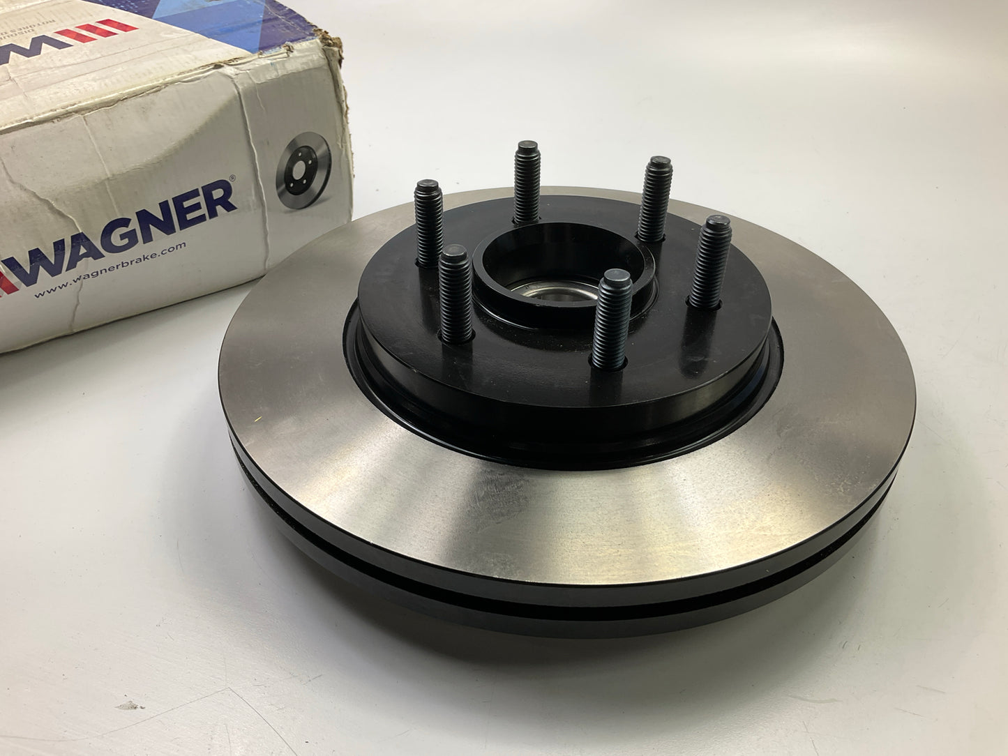 Wagner BD126116E Front Disc Brake Rotor, 6 Lug Studs W/wheel Bearing
