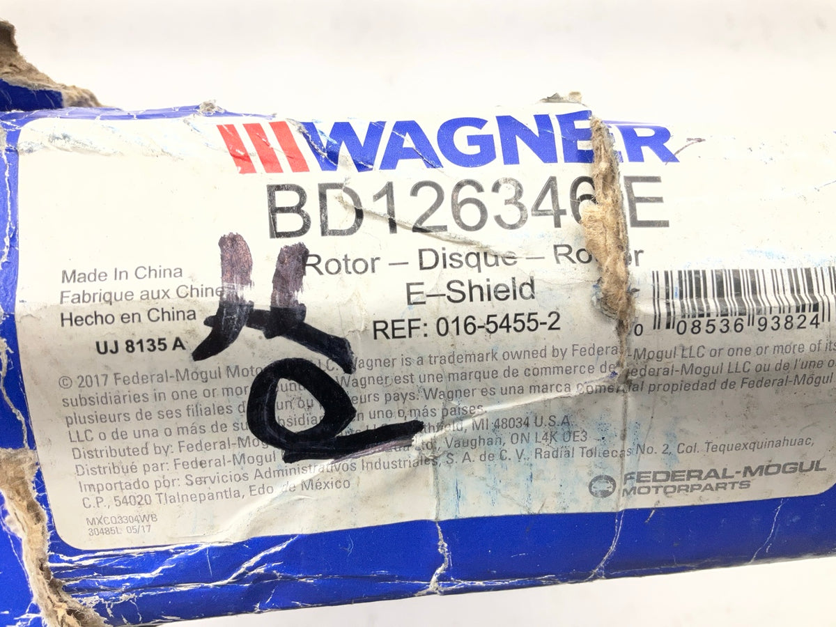 Wagner BD126346E Front Brake Rotor For 2006-2010 Ford Explorer