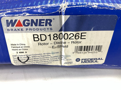 Wagner BD180026E Front Disc Brake Rotor