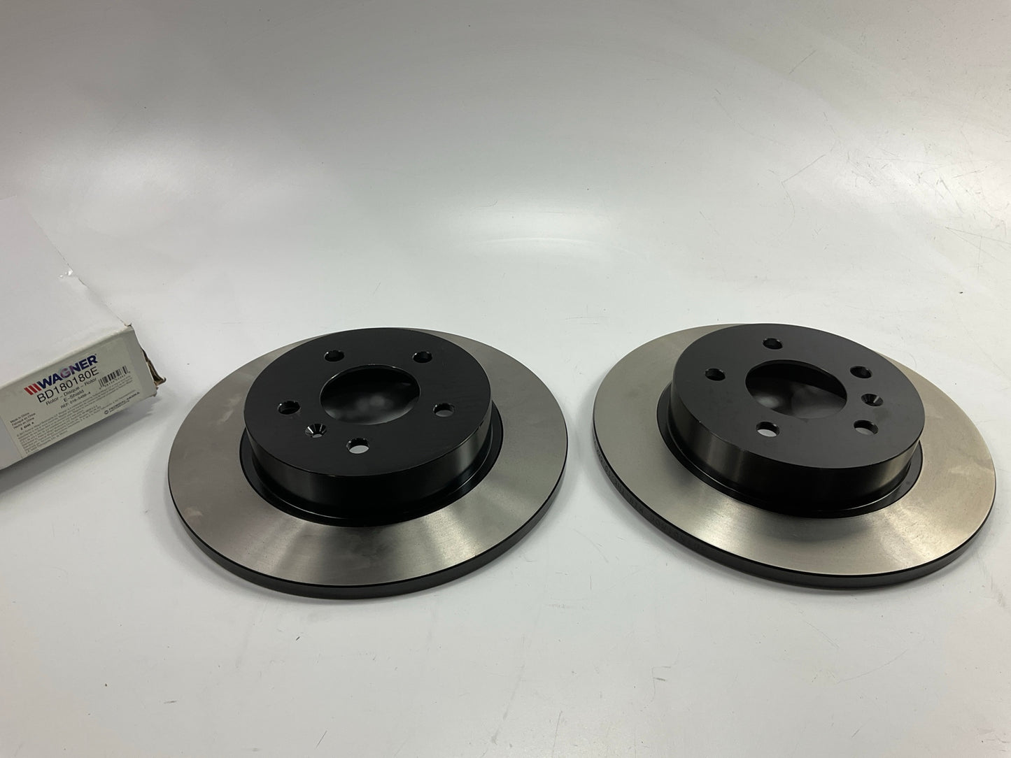 (2) Wagner BD180180E Disc Brake Rotor, Rear