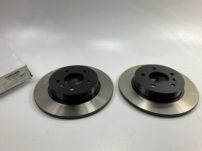 (2) Wagner BD180180E Disc Brake Rotor, Rear