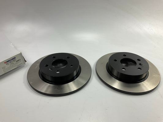 (2) Wagner BD180180E Disc Brake Rotor, Rear