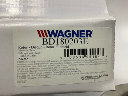 (2) Wagner BD180203E Disc Brake Rotor, Rear