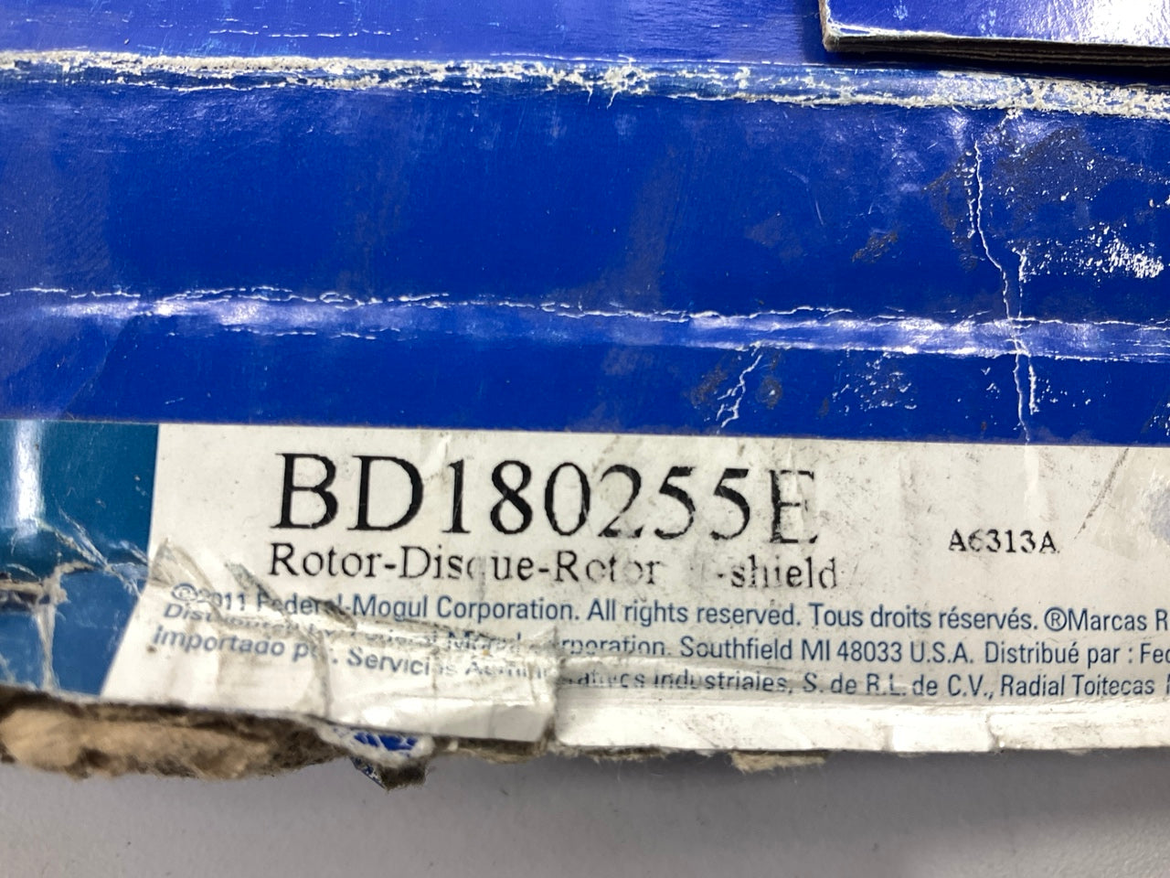 Wagner BD180255E Rear E-Coated Disc Brake Rotor