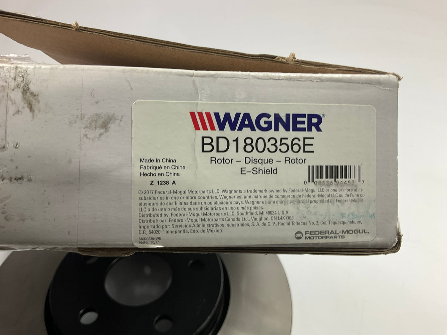 (2) Wagner BD180356E Front Disc Brake Rotor