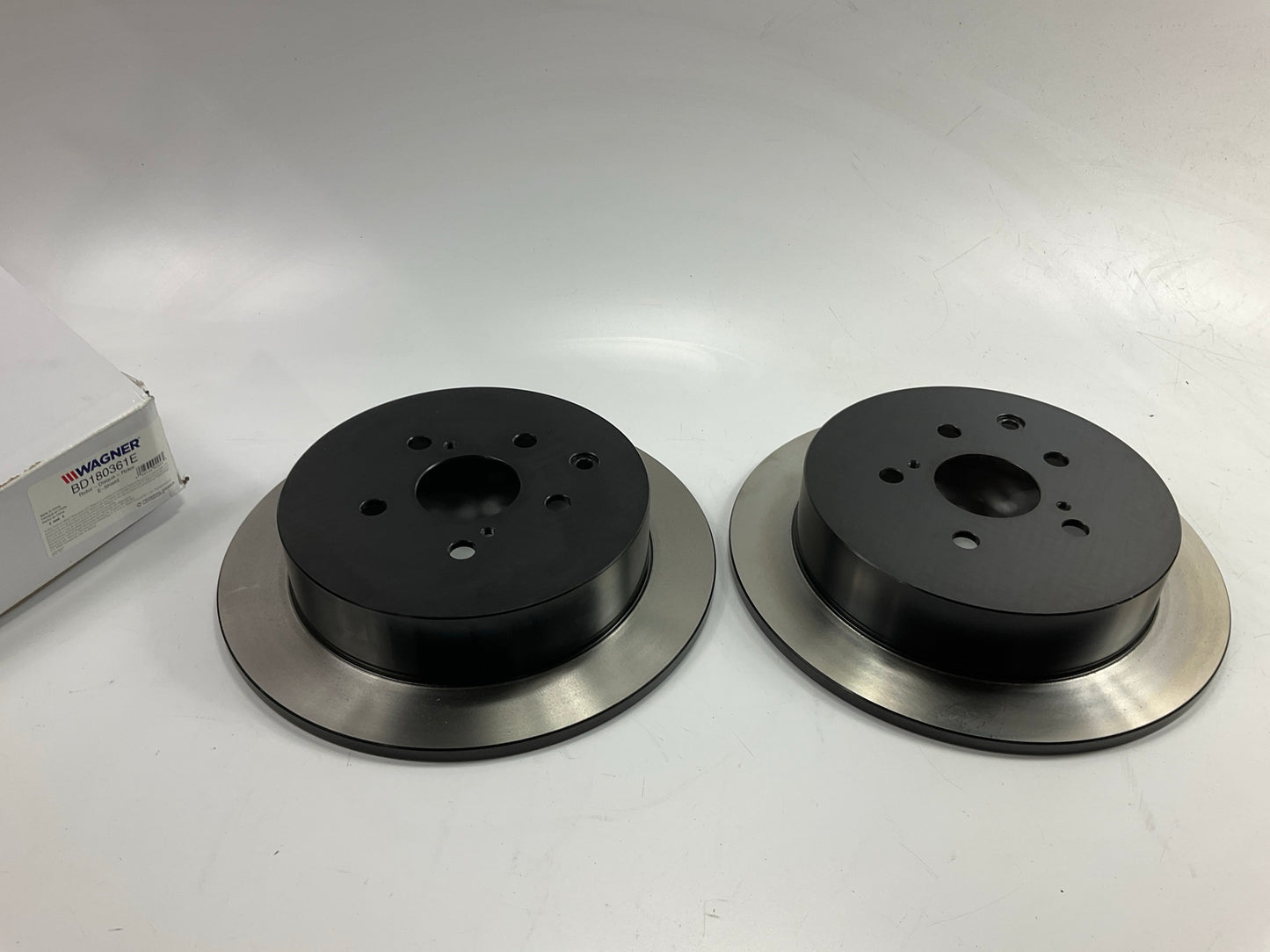 (2) Wagner BD180361E Rear Disc Brake Rotor