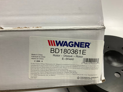 (2) Wagner BD180361E Rear Disc Brake Rotor