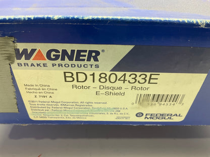 Wagner BD180433E Disc Brake Rotor, Front