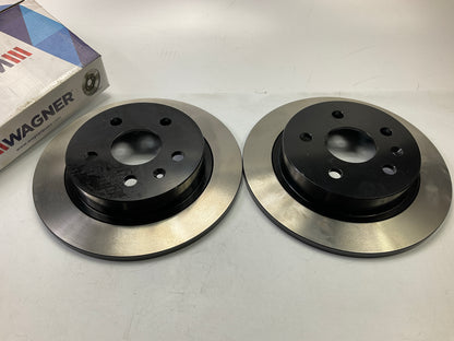 (2) Wagner BD180438E Rear Disc Brake Rotor
