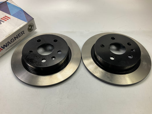 (2) Wagner BD180438E Rear Disc Brake Rotor