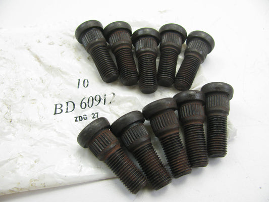 (10) Wagner BD60912 Wheel Lug Stud - Front / Rear