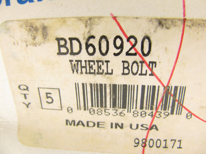 (5) Wagner BD60920 Front Wheel Lug Studs