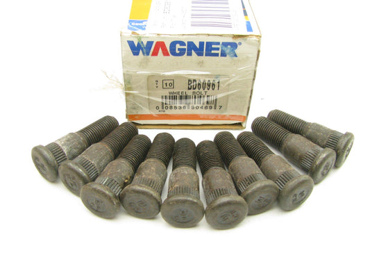 (10) Wagner BD60961 Wheel Lug Stud Bolts