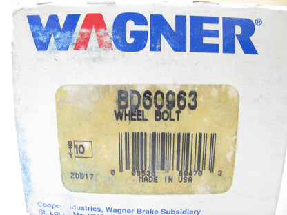 (10) Wagner BD60963 REAR Wheel Lug Stud Bolts