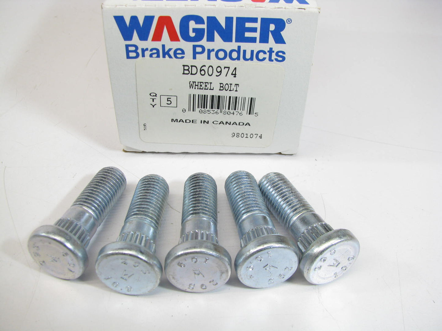 (5) Wagner BD60974 Wheel Lug Studs - Rear