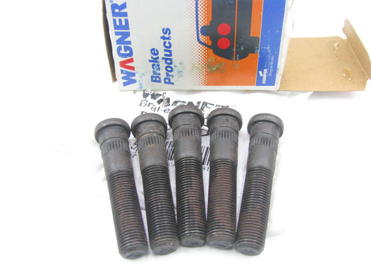 (5) Wagner BD60984 REAR Wheel Lug Stud Bolts