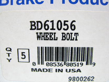 (5) Wagner BD61056 Wheel Lug Studs - Front / Rear