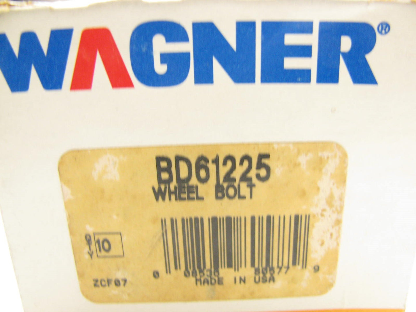 (10) Wagner BD61225 Wheel Lug Stud Bolts