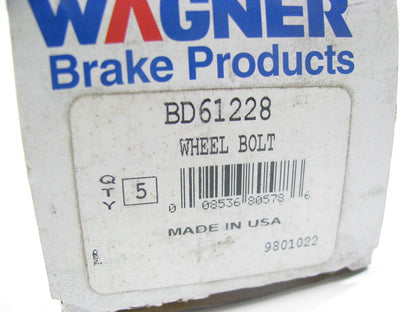 (5) Wagner BD61228 Wheel Lug Studs - Front