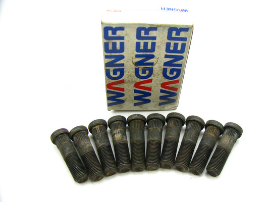 (10) Wagner BD61258 Wheel Lug Studs - Front