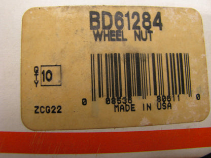 (10) Wagner BD61284 Wheel Lug Nuts - Front / Rear