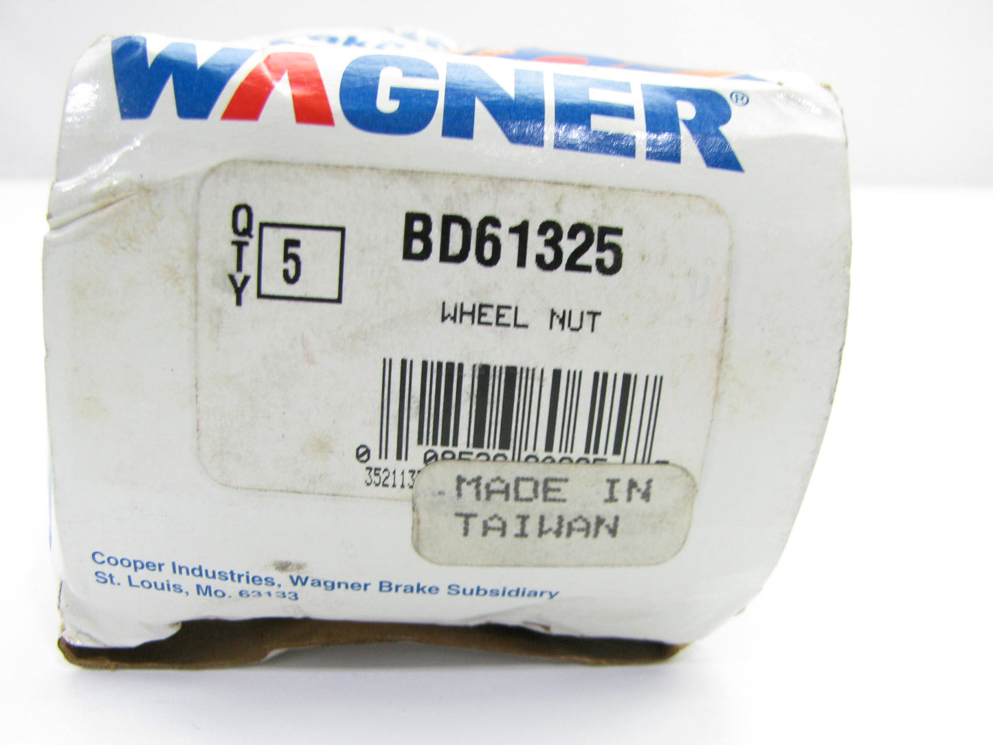 (5) Wagner BD61325 Wheel Lug Nuts