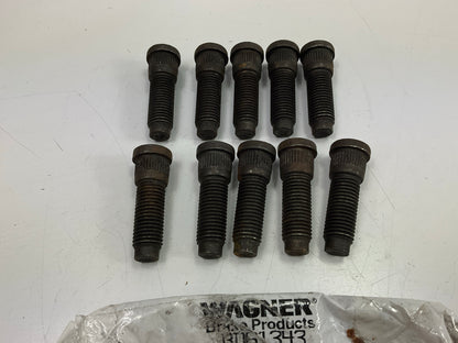 (10) Wagner BD61343 Wheel Lug Studs - Rear