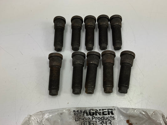 (10) Wagner BD61343 Wheel Lug Studs - Rear