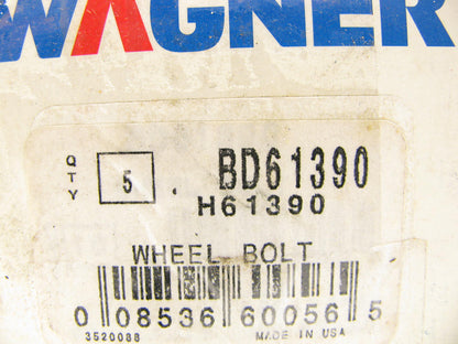 (5) Wagner BD61390 Wheel Lug Stud - Front / Rear