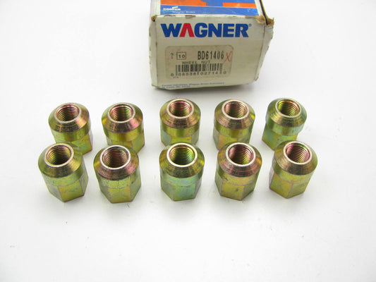 (10) Wagner BD61406 Wheel Lug Nuts