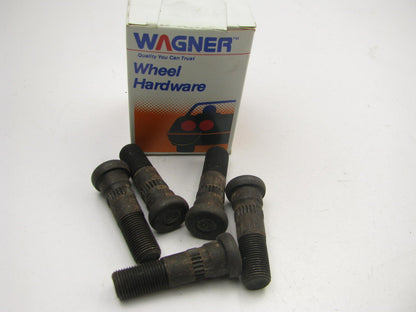 (5) Wagner BD61418 Wheel Lug Stud Bolts W/21/32 STUD HOLE DIAMETER