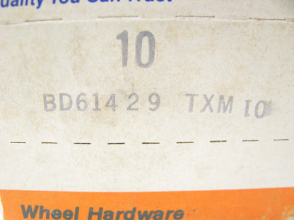 (10) Wagner BD61429 Wheel Lug Bolts - Front