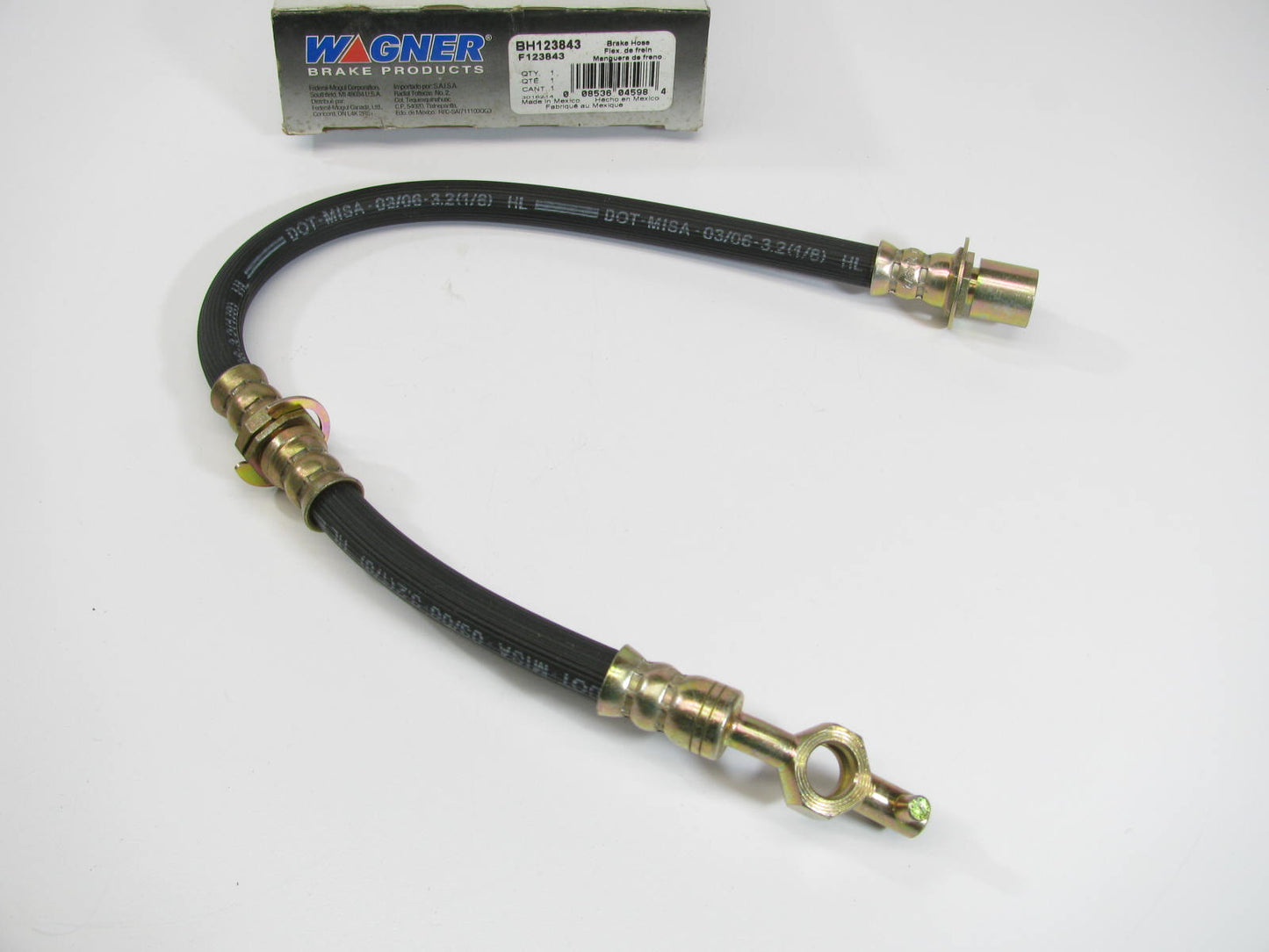 Wagner BH123843 Rear Brake Hydraulic Hose For 1985-1989 Toyota MR2