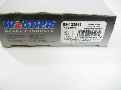 Wagner BH123843 Rear Brake Hydraulic Hose For 1985-1989 Toyota MR2